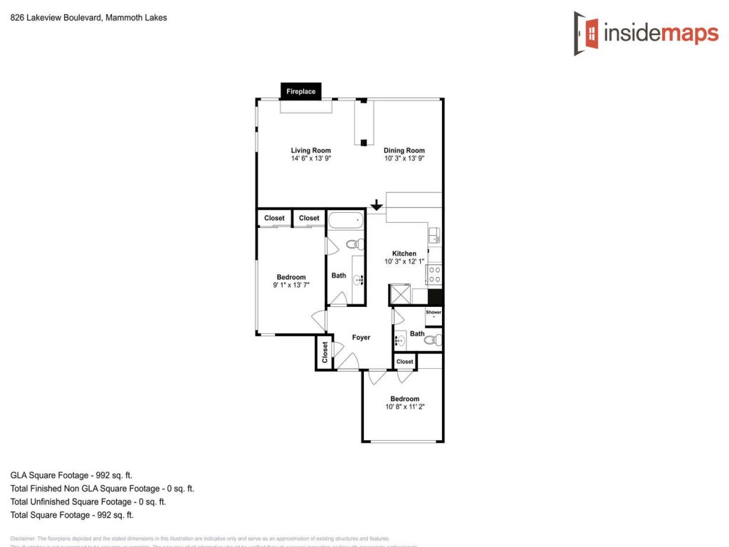 Condo with Great Views - Close to all Mammoth Recreation! (Unit 543 at 1849) Vacation Rental in Mammoth Lakes - RedAwning
