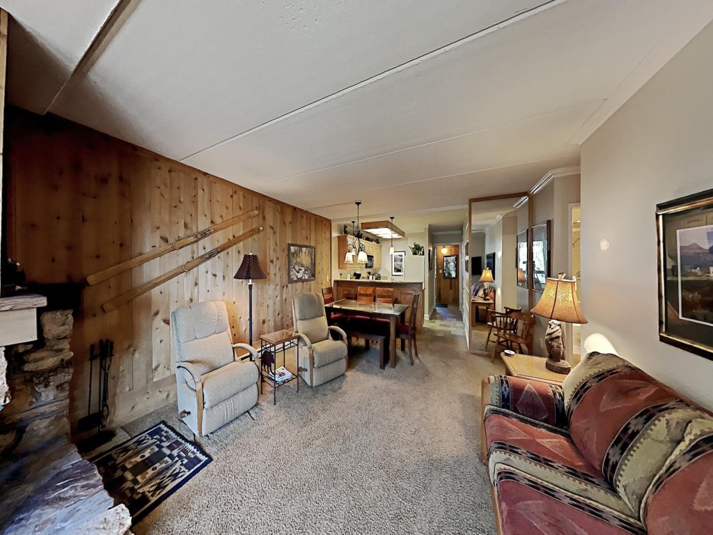 2 Bedroom Condo Just Steps Away From Winter Recreation Activities (Unit 207 at 1849) Vacation Rental in Mammoth Lakes - RedAwning