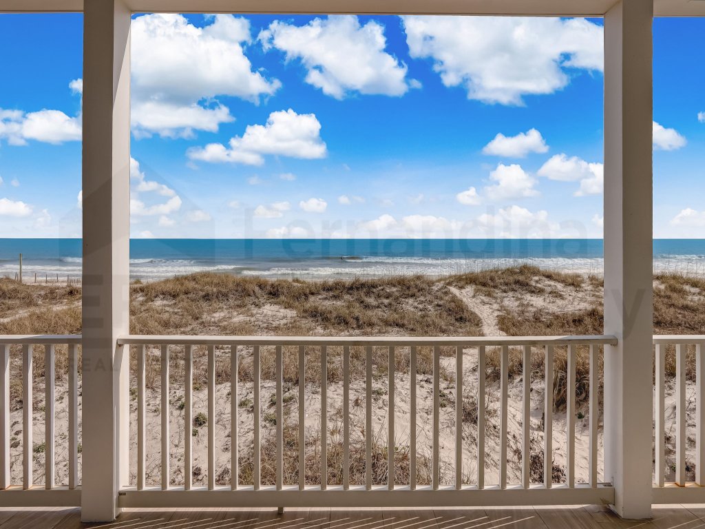 Magnificent Modern Beach House with Ocean View from All Rooms Vacation Rental in Fernandina Beach - RedAwning