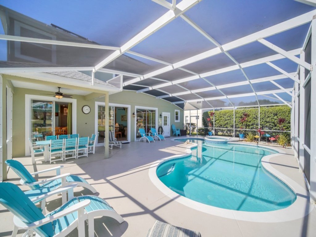 Space & Quiet Pool Home & Spa on Golf Resort!  Vacation Rental in Davenport - RedAwning