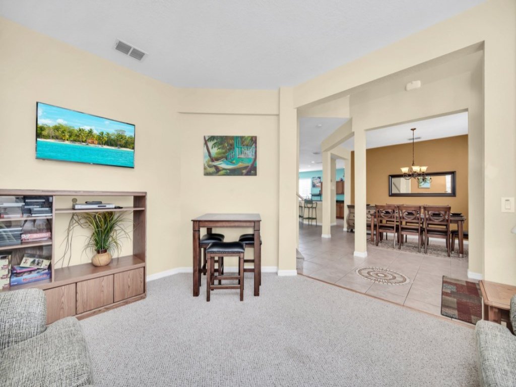 Space & Quiet Pool Home & Spa on Golf Resort!  Vacation Rental in Davenport - RedAwning