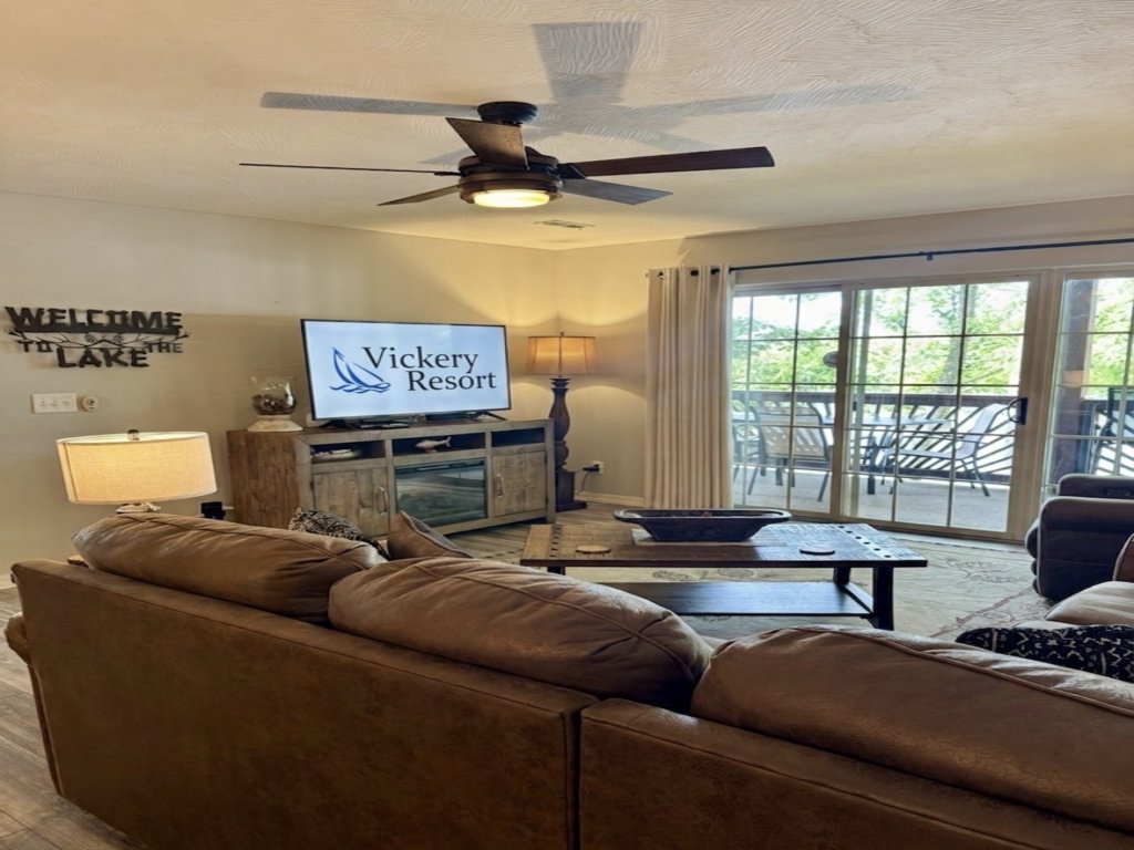Lakefront Vacation Condo A-1 with Large Private Balcony Vacation Rental in Hollister - RedAwning