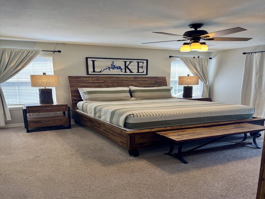 Lakefront Vacation Condo A-1 with Large Private Balcony Vacation Rental in Hollister - RedAwning