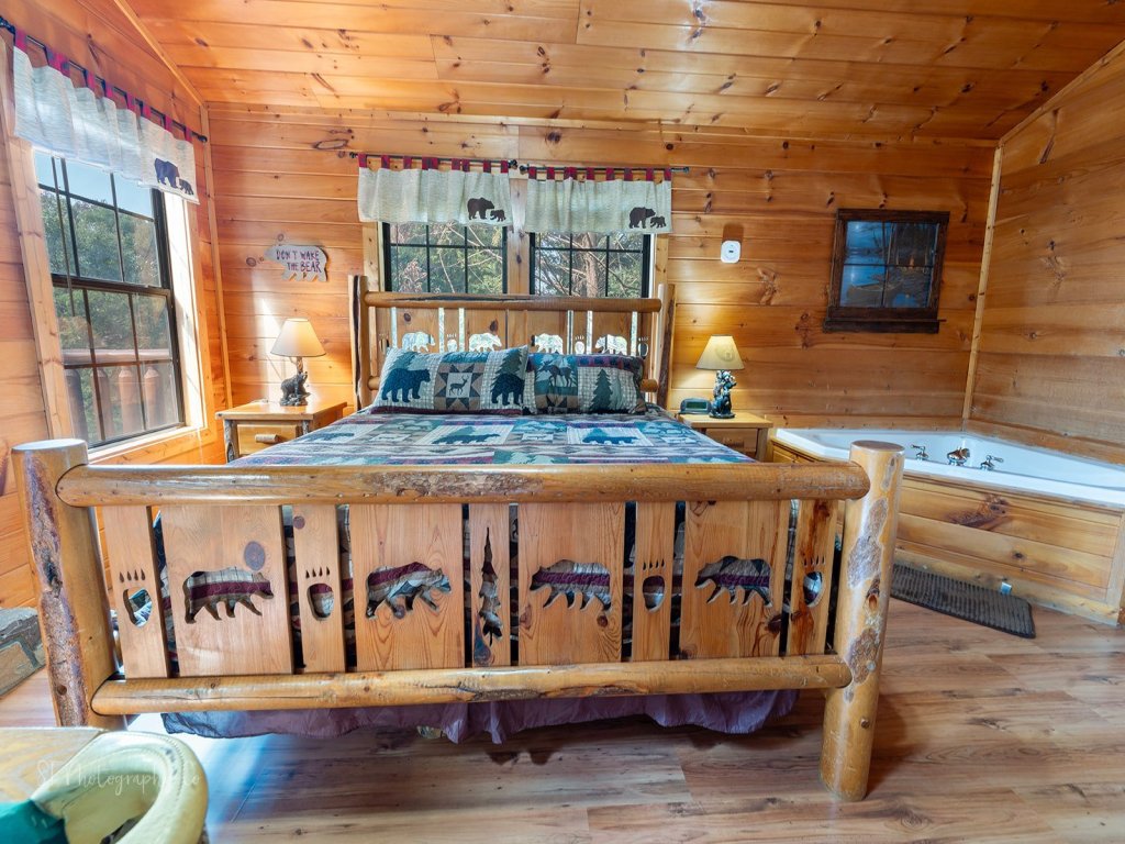 Paw Prints Secluded Mountain View Cabin with Hot Tub and Pool Table Vacation Rental in Sevierville - RedAwning