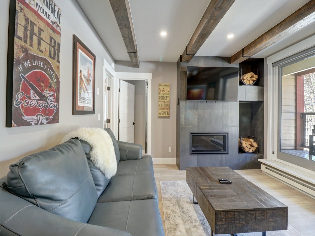 Peaceful Forested Location Next to River, Ski-In Ski-Out Located in Center Village - LD102 Vacation Rental in Copper Mountain - RedAwning