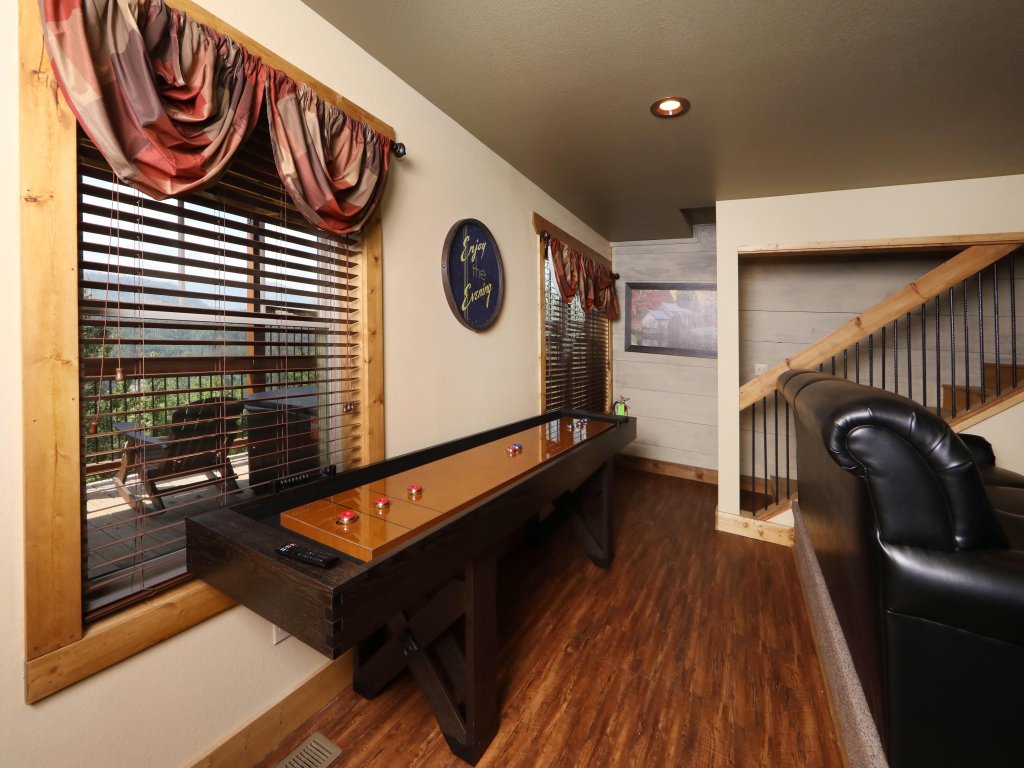 Above It All Cabin with Luxury Amenities and Game Room Vacation Rental in Gatlinburg - RedAwning
