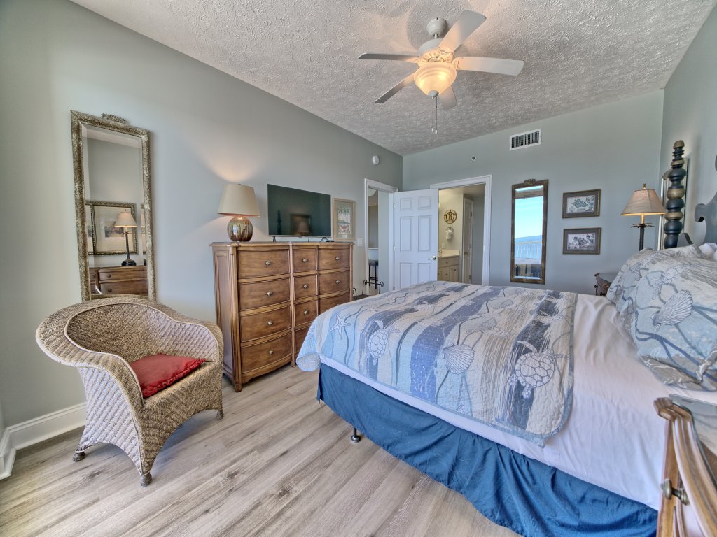 Tropical Gulf Front Condo with Picnic Area & Grills - Unit 0802 Vacation Rental in Panama City Beach - RedAwning
