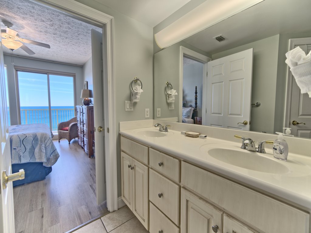 Tropical Gulf Front Condo with Picnic Area & Grills - Unit 0802 Vacation Rental in Panama City Beach - RedAwning
