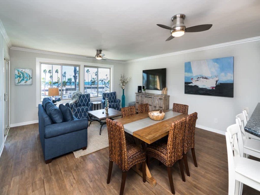 600 E Oceanfront 2B | Chic Oceanview Condo Remodeled Stunning Views Vacation Rental in Newport Beach - RedAwning