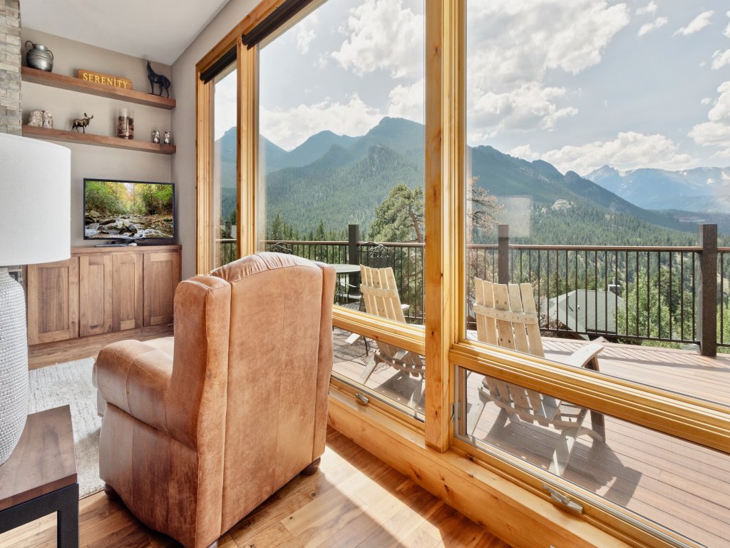 Serenity Vacation Home at Windcliff Vacation Rental in Estes Park - RedAwning