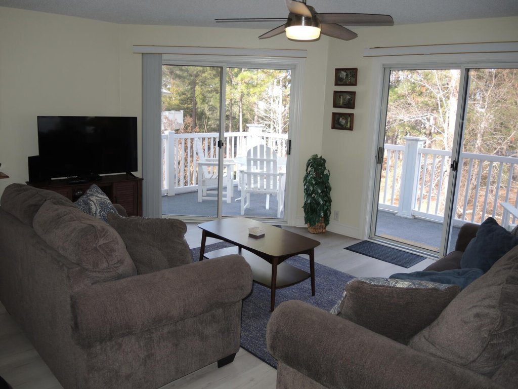 Golf Course View Brunswick Plantation Condo 1607M Vacation Rental in Calabash - RedAwning