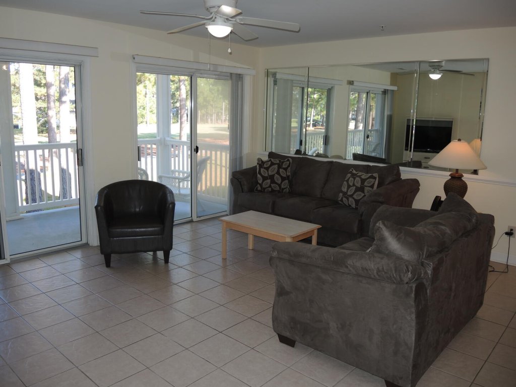 Golf Course View Condo 3005M with Outdoor Pool in Brunswick Plantation Resort and Golf Vacation Rental in Calabash - RedAwning