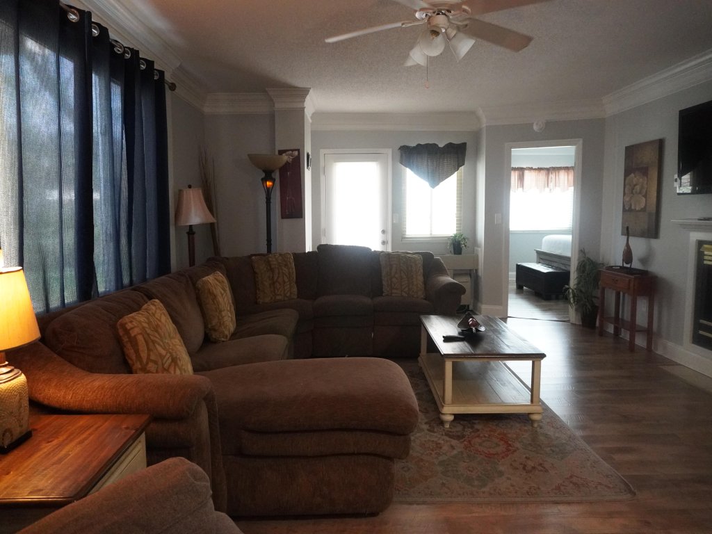 Smoky Mountains 101 2BD Condo with Fireplace and Private Balcony Vacation Rental in Pigeon Forge - RedAwning