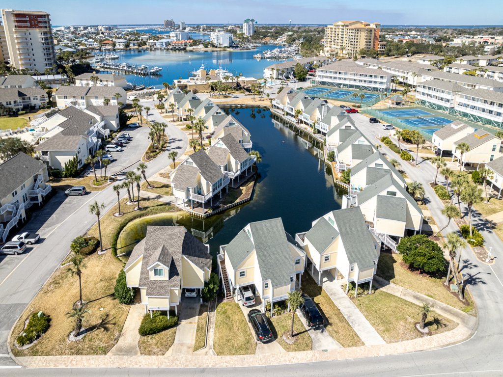 SPC 9203 - Beautiful Upstairs 2 BR w/partial Gulf views and short walk to beach Vacation Rental in Destin - RedAwning