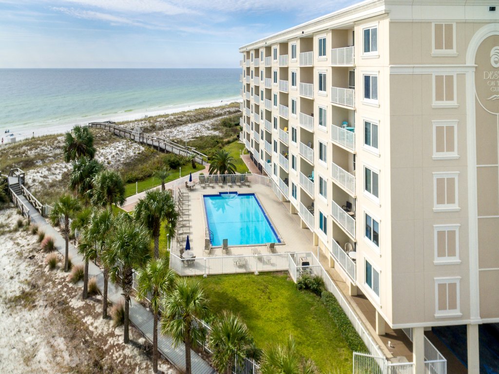 Destin on the Gulf 406 is a beautifully updated Gulf Front 2 BR Vacation Rental in Destin - RedAwning