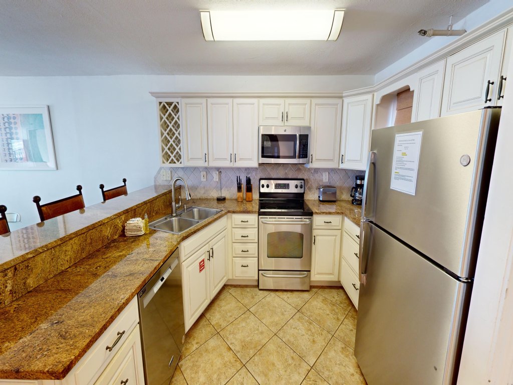 Destin on the Gulf 406 is a beautifully updated Gulf Front 2 BR Vacation Rental in Destin - RedAwning