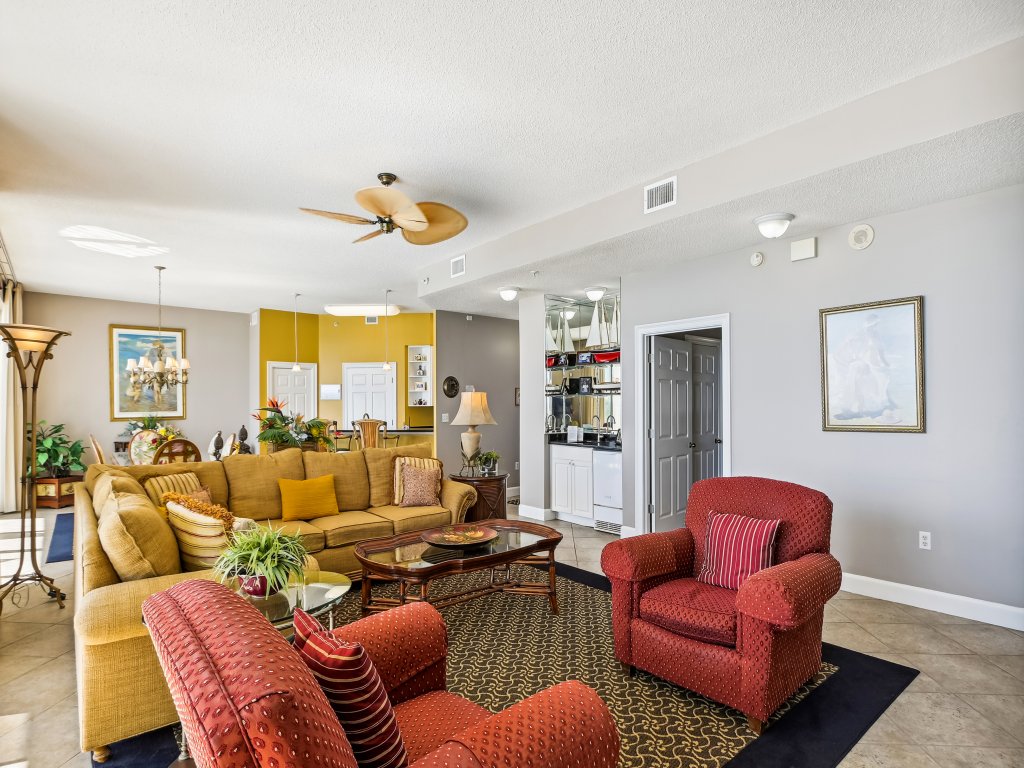 Oceania 907 - Gulf Front 3 BR top floor - views are amazing! - sleeps 6 Vacation Rental in Destin - RedAwning