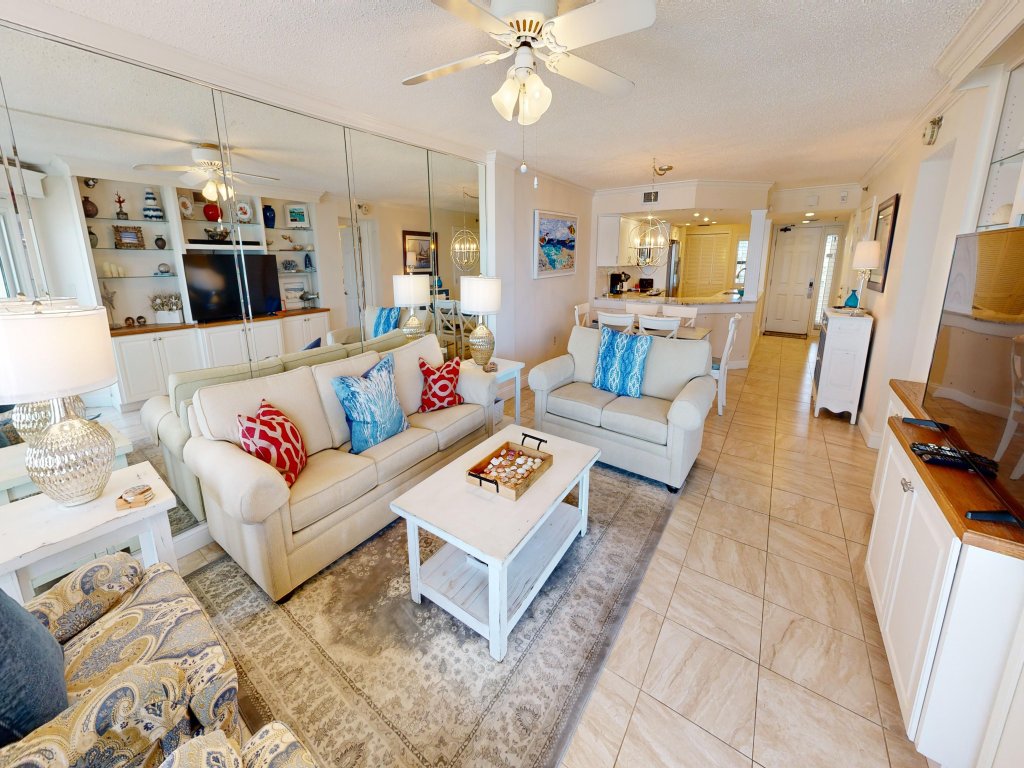 Inlet Reef 204 is a stunning 2 BR Gulf front - Recently Renovated Vacation Rental in Destin - RedAwning