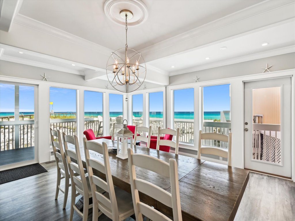 Stunning Gulf Front 3 BR - steps away from the beach - completely renovated Vacation Rental in Destin - RedAwning