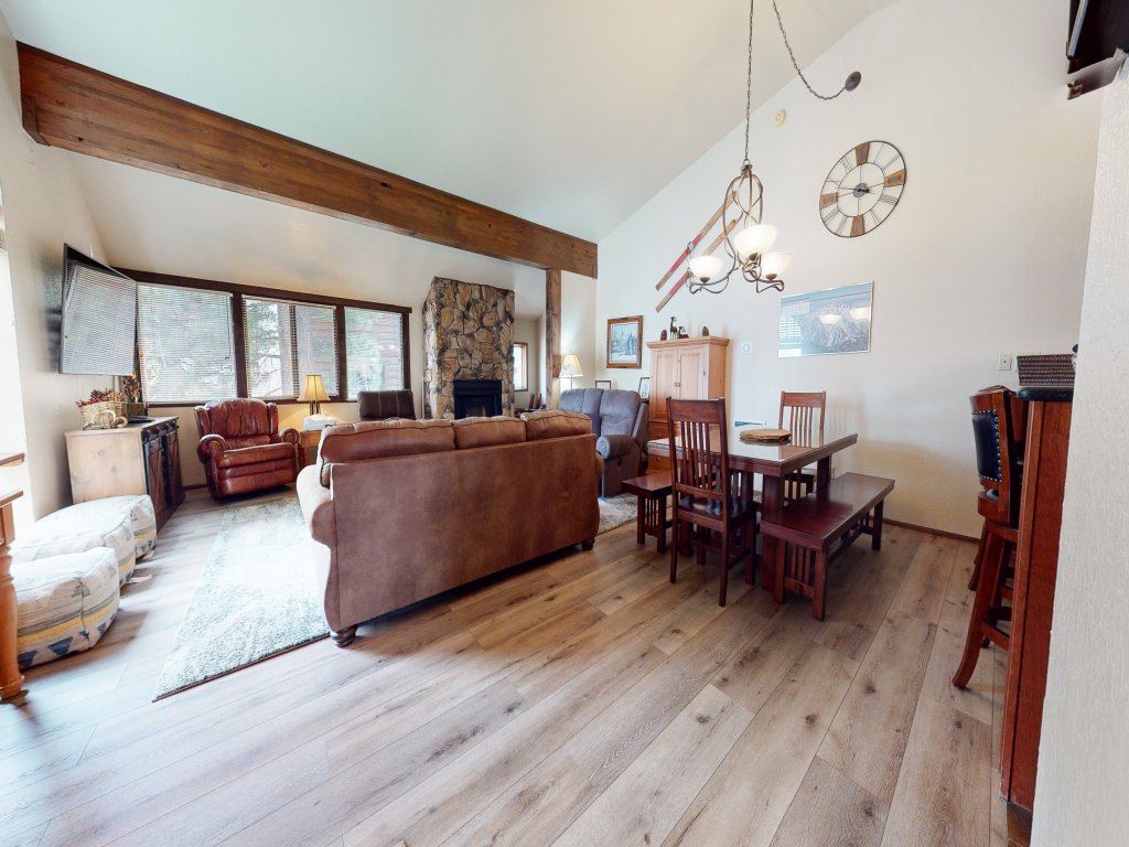 Helios North 5, Convenient Location Across from Village, Underground Parking Vacation Rental in Mammoth Lakes - RedAwning
