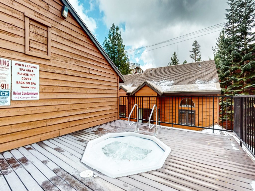 Helios North 5, Convenient Location Across from Village, Underground Parking Vacation Rental in Mammoth Lakes - RedAwning