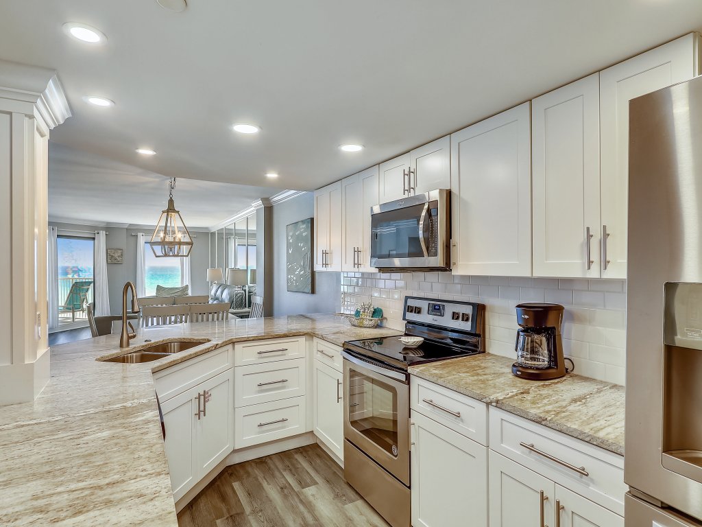 Gorgeous Gulf front 2 BR completely remodeled with amazing gulf views - sleeps 7 Vacation Rental in Destin - RedAwning