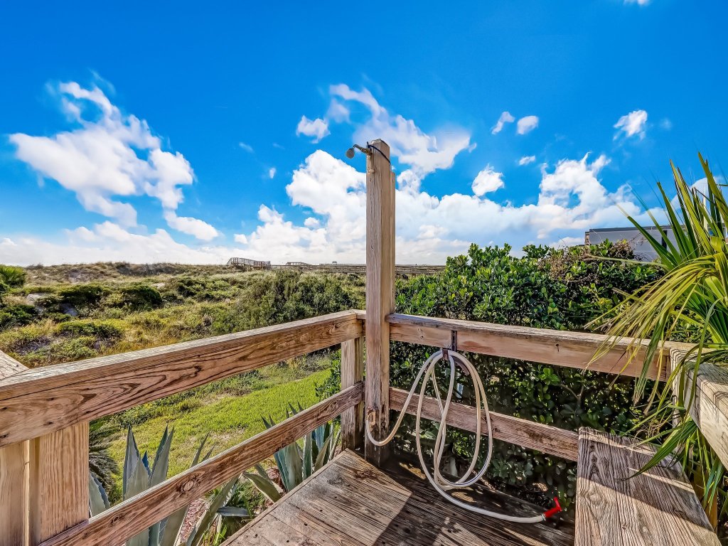 Ocean View Condo Steps Away from Beach, Access to Salt Water Pool Vacation Rental in Fernandina Beach - RedAwning