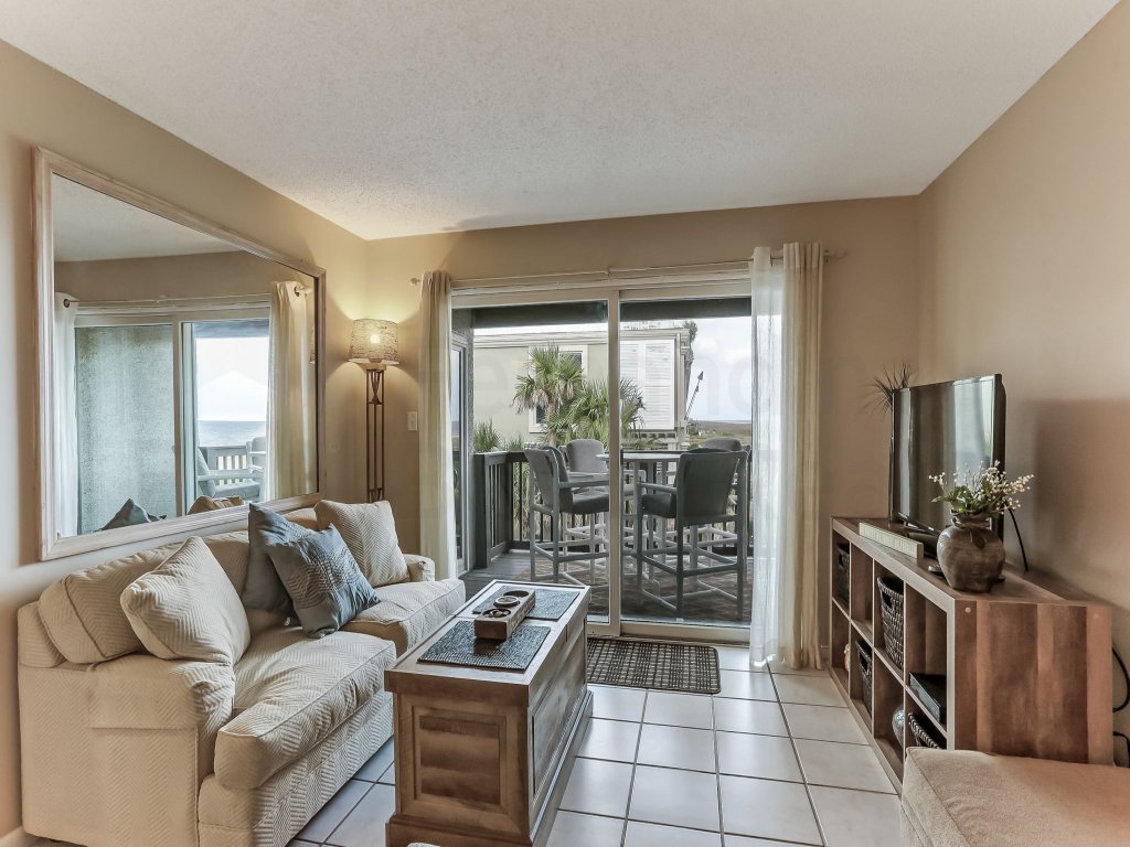 Ocean View Condo Steps Away from Beach, Access to Salt Water Pool Vacation Rental in Fernandina Beach - RedAwning