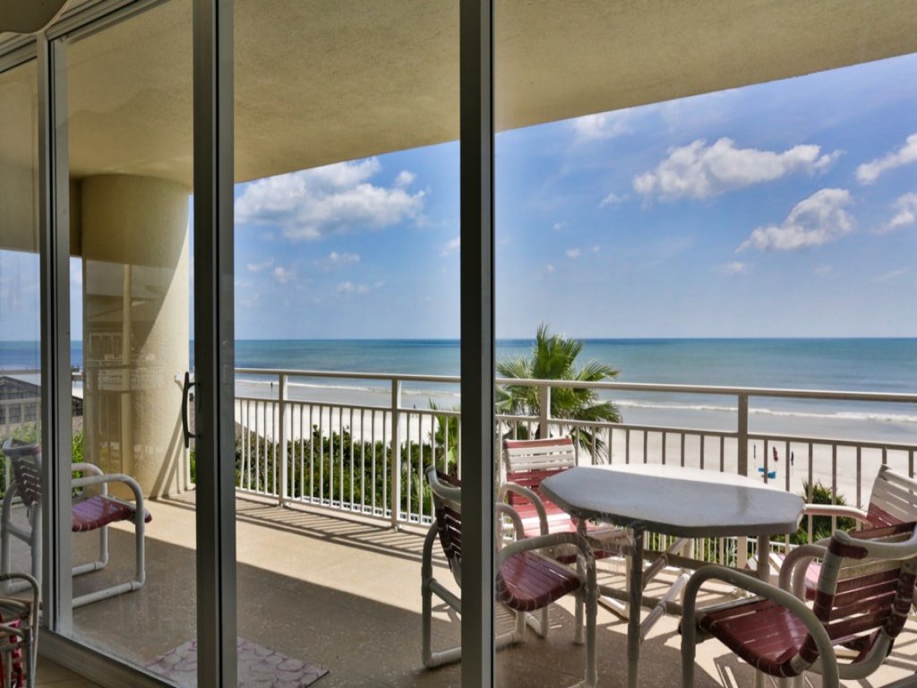 Spacious Oceanfront Condo with 3 Baths Vacation Rental in New Smyrna Beach - RedAwning