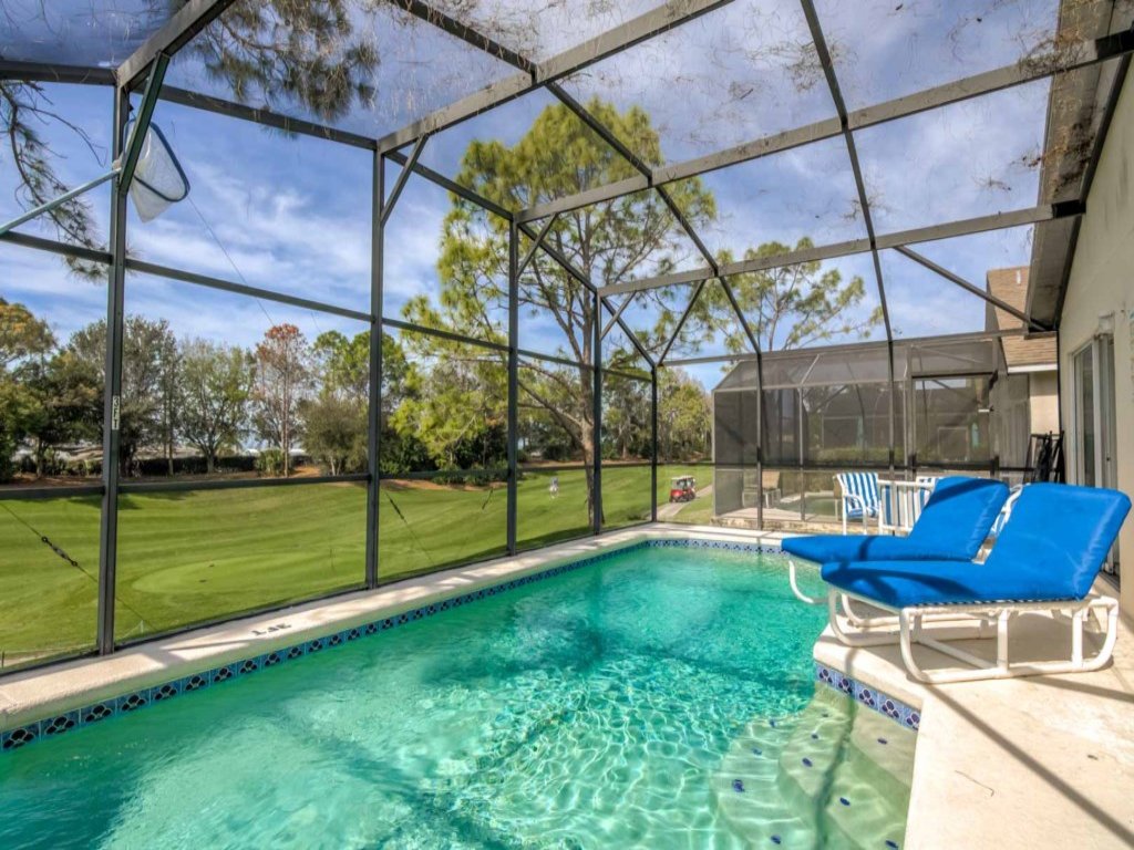 Gated Community Private Pool Home Vacation Rental in Haines City - RedAwning