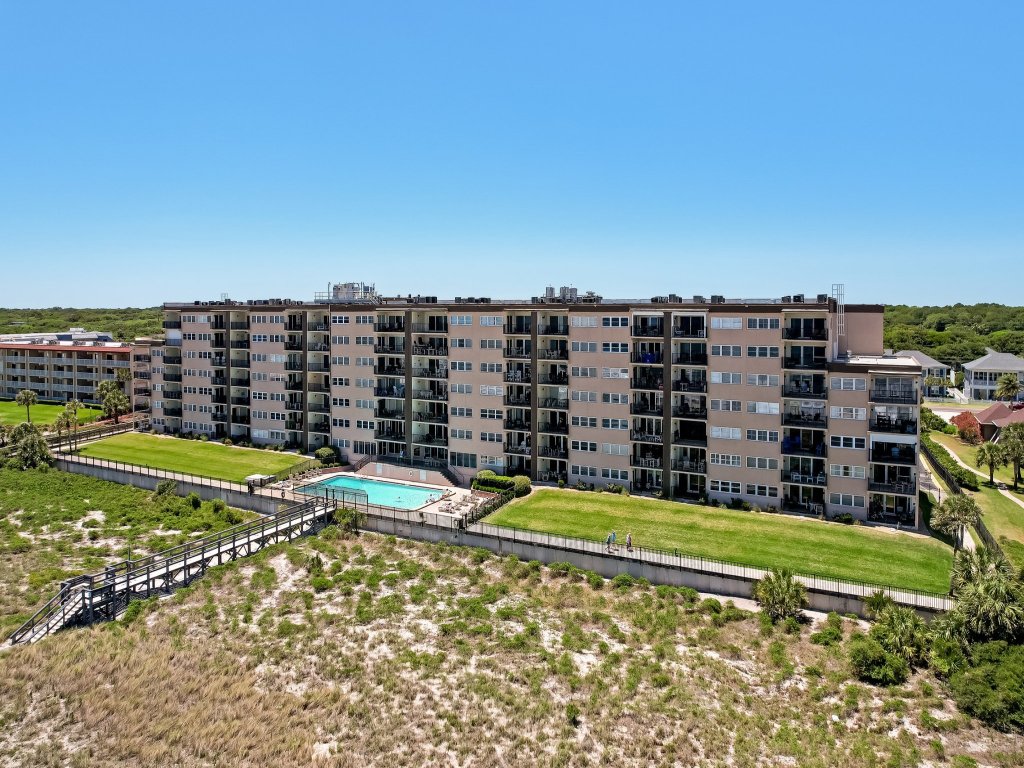 Amelia South Condo with Panoramic View of Ocean from Private Patio Vacation Rental in Fernandina Beach - RedAwning
