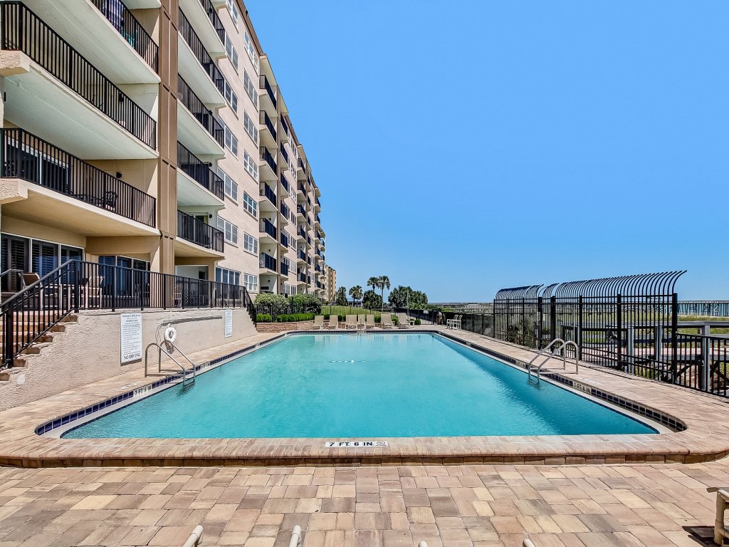 Amelia South Condo with Panoramic View of Ocean from Private Patio Vacation Rental in Fernandina Beach - RedAwning
