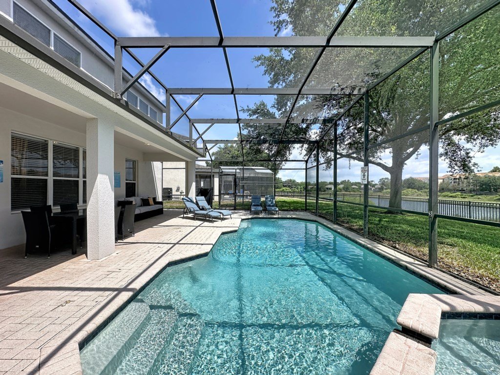 This amazing 6 Bedroom property with a lake view  Vacation Rental in Kissimmee - RedAwning