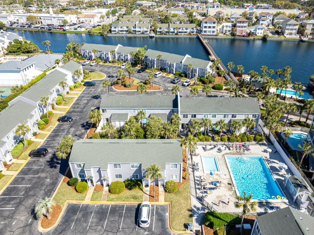 Southbay 55 is 2 Bedroom on the lake with short walk to beach Vacation Rental in Destin - RedAwning