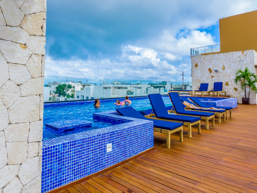 Lunada 314 Modern Playa del Carmen Condo with Tropical Garden View Vacation Rental - RedAwning
