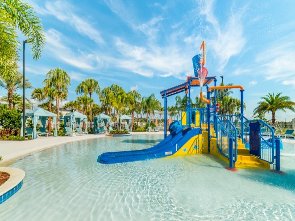 Luxury Town Home With Splash Pool in Solara Resort Vacation Rental in Florida - RedAwning