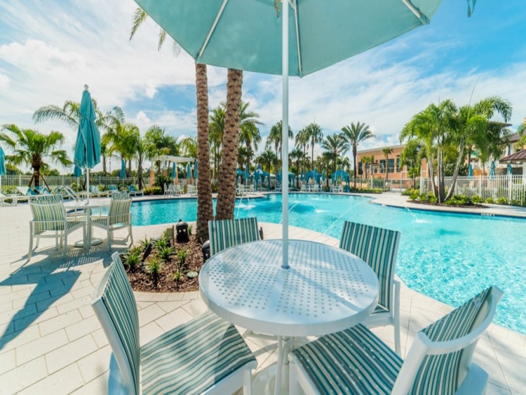Luxury Town Home With Splash Pool in Solara Resort Vacation Rental in Florida - RedAwning