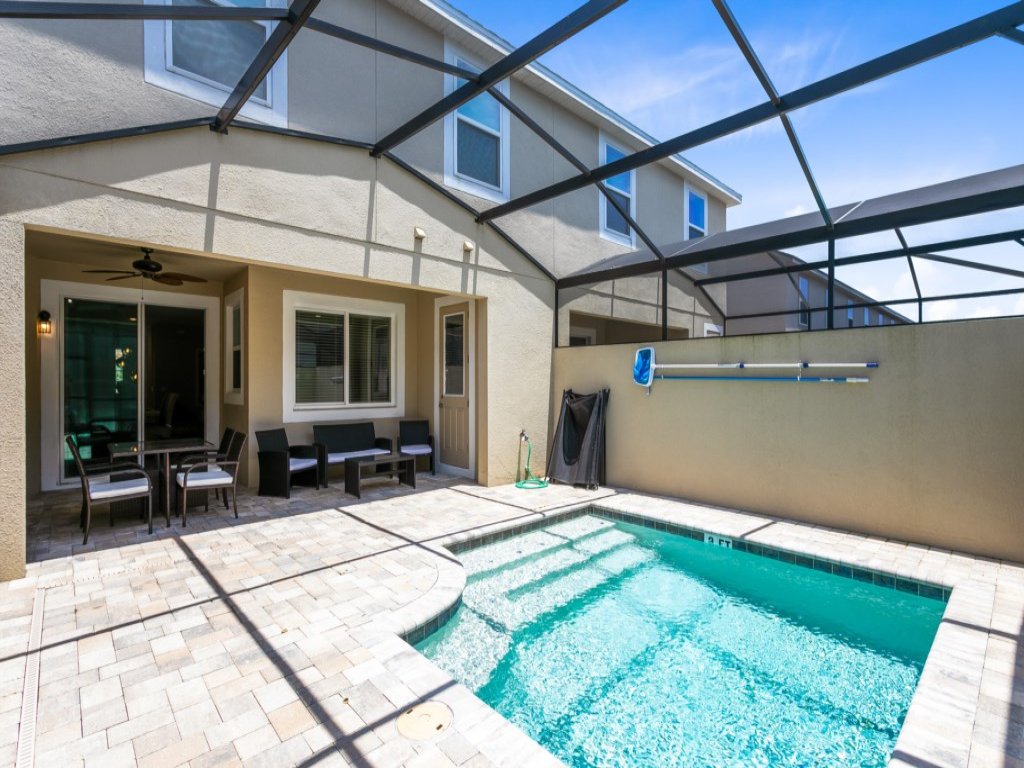 Luxury Town Home With Splash Pool in Solara Resort Vacation Rental in Florida - RedAwning
