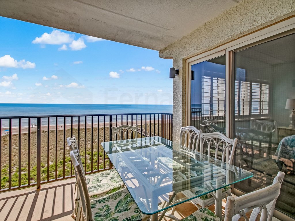 Striking Ocean View Condo with Private Walkway to the Beach Vacation Rental in Fernandina Beach - RedAwning