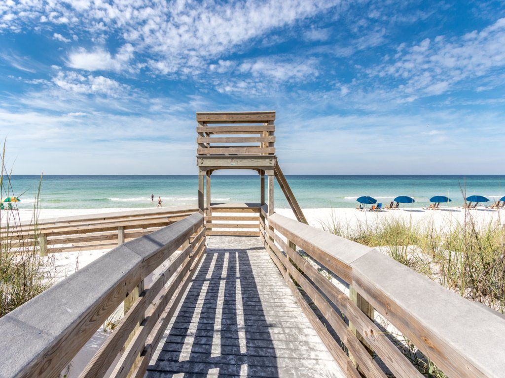 Seacrest 405 is 2 BR Gulfview on Okaloosa Island Vacation Rental in Fort Walton Beach - RedAwning