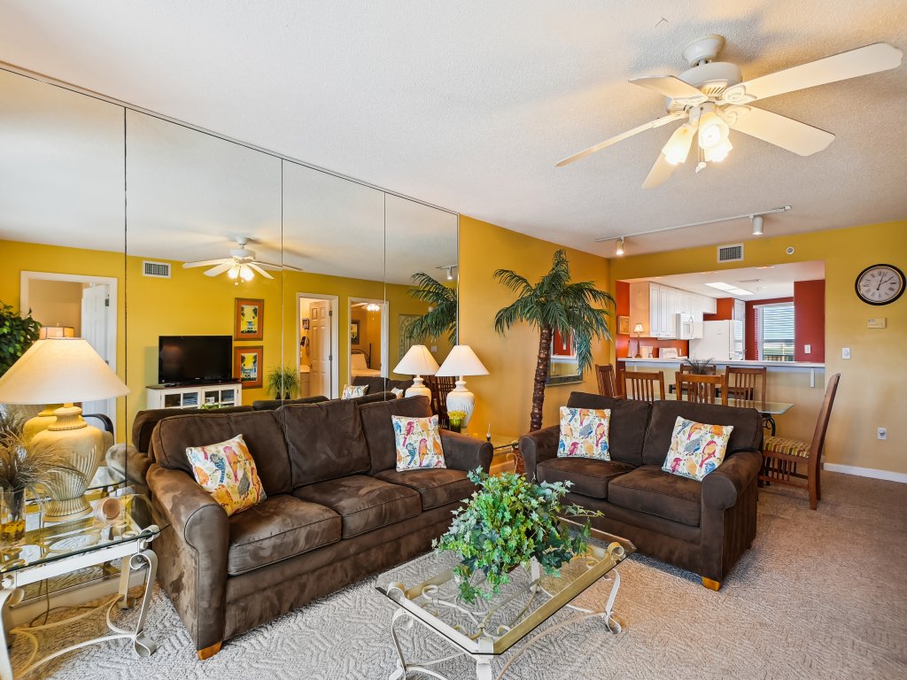 Seacrest 405 is 2 BR Gulfview on Okaloosa Island Vacation Rental in Fort Walton Beach - RedAwning