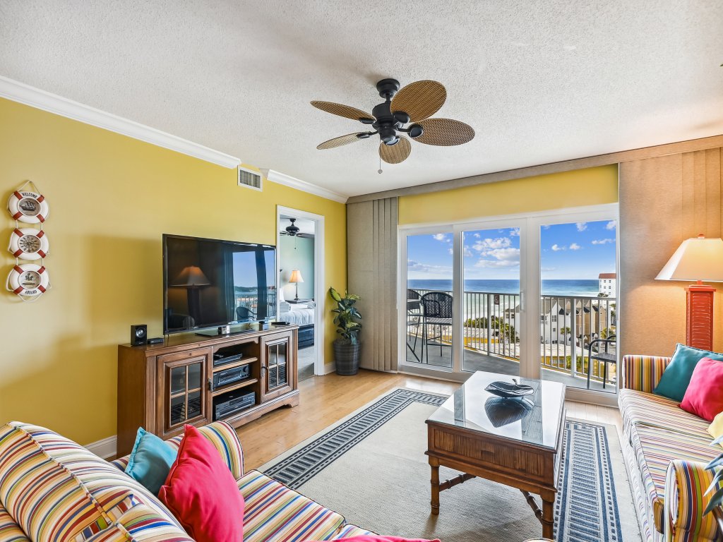 Seacrest 703 is a 2 BR Gulf Front on Okaloosa Island Vacation Rental in Fort Walton Beach - RedAwning