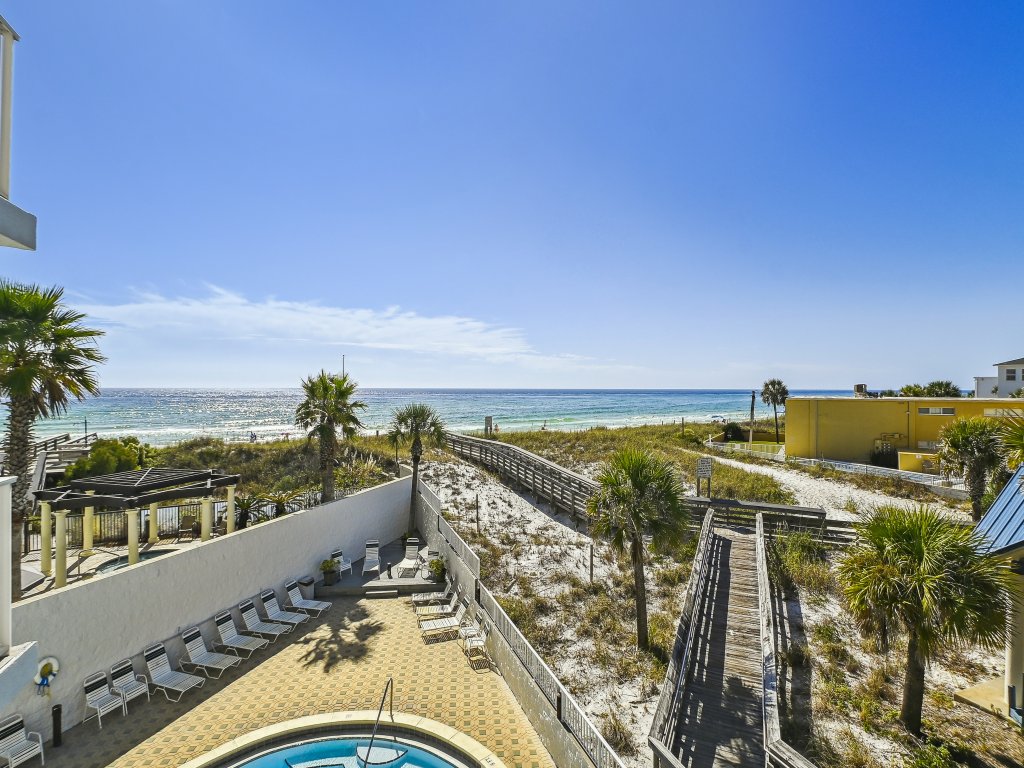 Seacrest 301AB is a 3 BR Gulf front on Okaloosa Island Vacation Rental in Fort Walton Beach - RedAwning