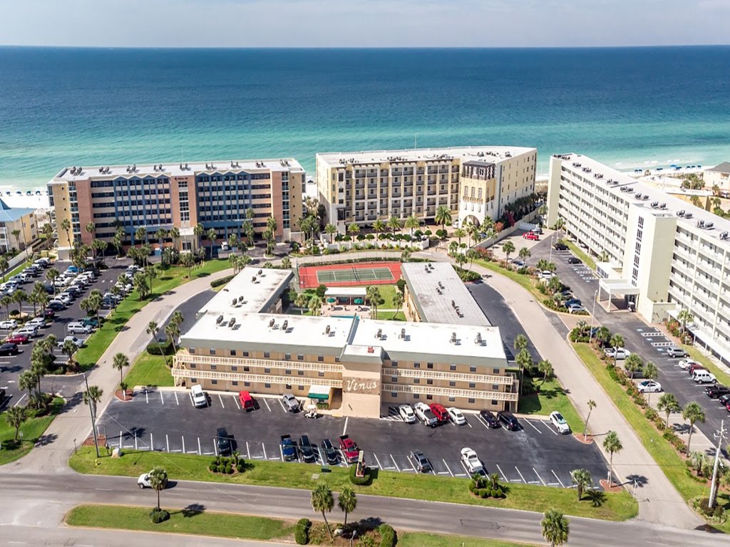 Venus 201 - 2nd Floor 2 BR Sleeps with Gulf Access on Okaloosa Island Vacation Rental in Fort Walton Beach - RedAwning