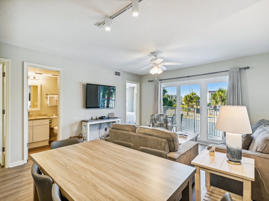 Seacrest 211 is a Gulf side 2 BR on Okaloosa Island Vacation Rental in Fort Walton Beach - RedAwning