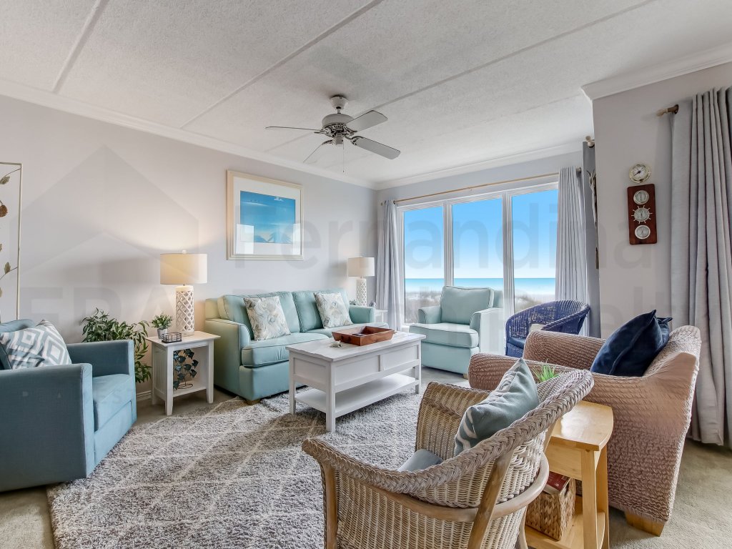 Modern Condo with Amazing Ocean Front Views Vacation Rental in Fernandina Beach - RedAwning