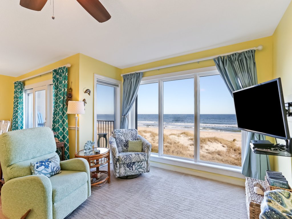 Seaboard Condo with Breathtaking Views of the Ocean Vacation Rental in Fernandina Beach - RedAwning