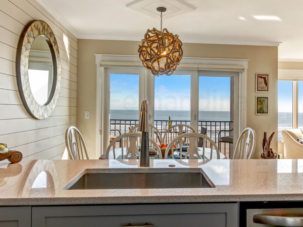 Gorgeous Oceanfront Views Condo with On Site Pool and Fully Covered Parking Vacation Rental in Fernandina Beach - RedAwning