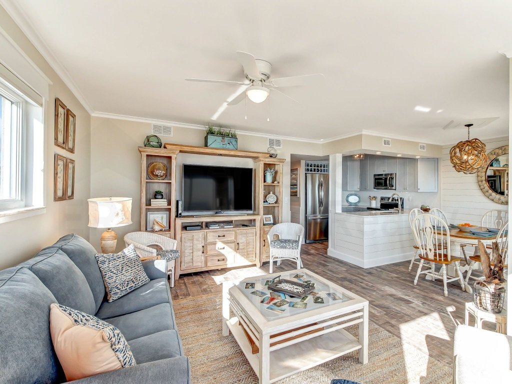 Gorgeous Oceanfront Views Condo with On Site Pool and Fully Covered Parking Vacation Rental in Fernandina Beach - RedAwning