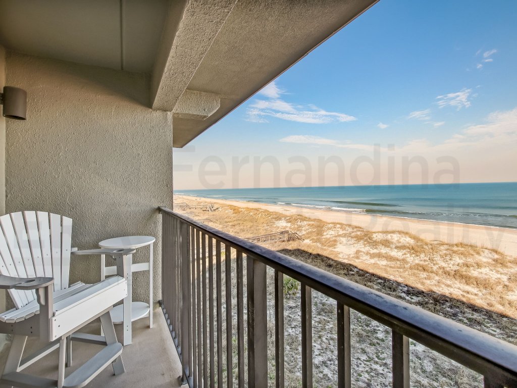 Rustic Theme Condo with Scenic Ocean View Vacation Rental in Fernandina Beach - RedAwning